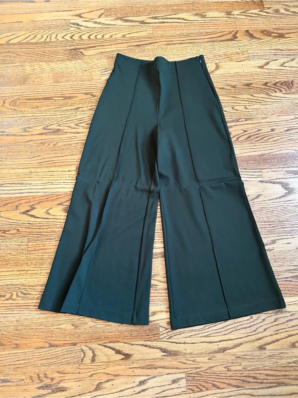 Cropped High-Waist Wide-Leg pants Quince